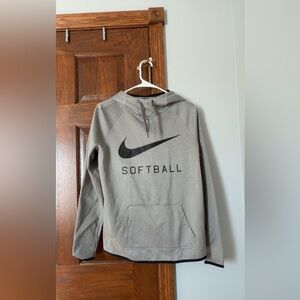 Nike Softball Hoodie - Gray